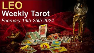 LEO WEEKLY TAROT READING quotA TEMPTING OFFER CHOOSE WISELY LEOquot February 19th to 25th 2024 tarot [upl. by Gavra439]