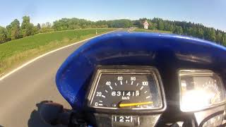 YAMAHA DT 125R  TOP SPEED [upl. by Patrice]