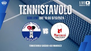 Tennistavolo A1M  Tennistavolo SassariASD Marcozzi 14 [upl. by Terti]