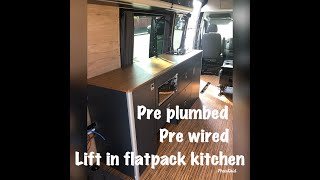 Mercedes Sprinter Evomotion Flatpack Kitchen [upl. by Adnihc420]