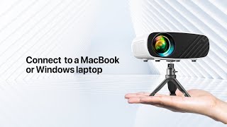 How to connect a projector to a MacBook or Windows laptop [upl. by Bremer]