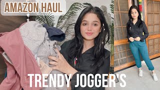 Trendy Jogger’s Haul Amazon Haul The Touchupgirl [upl. by Entwistle]