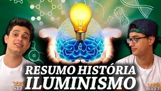 RESUMO HISTÓRIA  ILUMINISMO [upl. by Ellerd80]