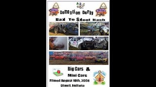 Otwell Indiana 8162008 Big Cars Feature Demolition Derby [upl. by Nniuqal363]