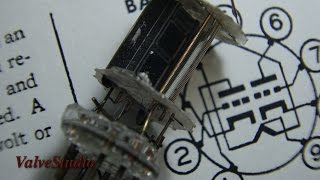 170429 Valve Studio  Teardown  12AX7 Twin Triode [upl. by Kissel]