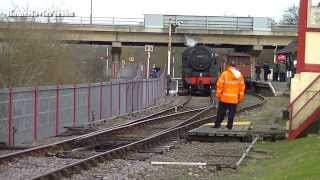 Nene Valley Railway Fives Winter Steam Gala 22022014 Part 22 [upl. by Woehick]