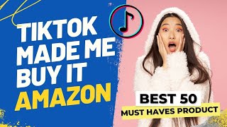 Top 50 Amazon Must Haves You Need for 2024  TikTok Compilations 1 [upl. by Razaele554]