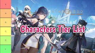 Starseed Asnia Trigger Tier List 2024  All Characters Ranked From Best To Worse [upl. by Ellainad]