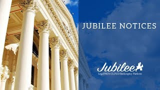 Jubilee Notices  Jubilee by LegalPRO Systems Inc [upl. by Viquelia365]