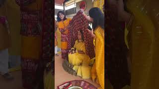 Punjabi Shadi main Choora ceremony chooda shadi dulhan indianwedding indianwear wedding [upl. by Nasya413]