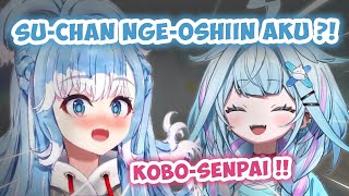 Reaksi Kobo Pas Denger Suchan Ternyata Ngeoshiin kobo 【Kobo Kanaeru Clip  Hololive ID】 [upl. by Sheree242]