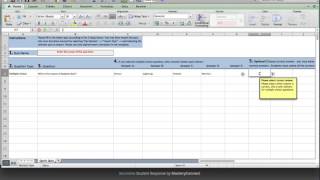 Socrative Create Quiz Using Excel Template [upl. by Aititil]