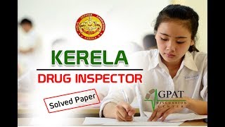 KERALA DRUG INSPECTOR MCQs PART1 [upl. by Dionysus]