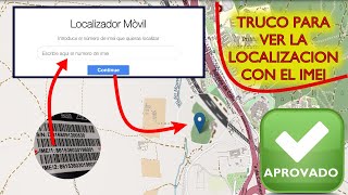 COMO LOCALIZAR UN MOVIL POR EL NUMERO IMEI [upl. by Dachi]