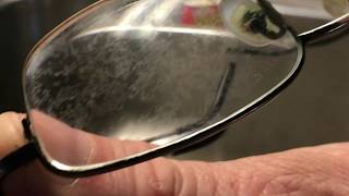 POLISH big scratches out of your glasses [upl. by Rod]