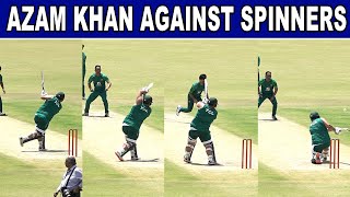 Azam Khan Against Spinners [upl. by Almena]