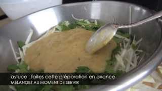 Céleri rémoulade  célerirave en rémoulade  la recette chef [upl. by Duma]