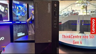 Lenovo ThinkCentre neo 50t Gen 4 Unboxing and Review [upl. by Haroun]