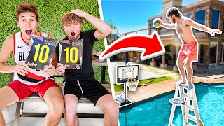 MOST Legendary Pool Dunk Contest Of ALL TIME ft Tristan Jass [upl. by Uolyram]