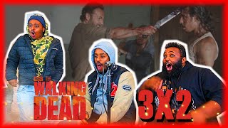 SHT HAPPENS  The Walking Dead 3x2 REACTION [upl. by Adneral246]