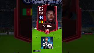 ONANA EN TODOS LOS FIFA MOBILEFC MOBILE 1725 fc25 [upl. by Yerhpmuh975]