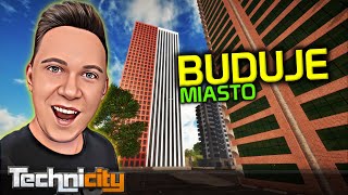 💙 BUDUJE MIASTO  STATUA WOLNOŚCI 4 TECHNICITY Gameplay PL [upl. by Emoraj27]