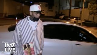 Chris Brown Posts VM and Texts from Accuser Threatens to Sue Her  TMZ LIVE [upl. by Vivianna390]