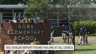 Justice Department releases new report on Uvalde elementary school shooting [upl. by Pettit642]