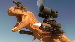 NEW MILITARISED DINOSAUR SIMULATOR  Beast Battle Simulator  Part 1 [upl. by Ennyleuqcaj]