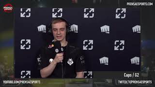 MSI2024 Post Match  CAPS  G2 [upl. by Alcock332]