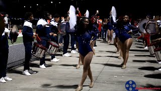 Abramson Sci Academy Marching Band Current  Alumni Marching In vs LWHiggins Homecoming 2023 [upl. by Eenwahs]