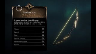 Best bow in Assassins Creed Valhalla How to get Nodens Arc [upl. by Cuyler282]