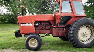 1977 AllisChalmers 7040 Tractor [upl. by Neall990]