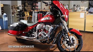 2020 Indian Motorcycle Chieftain Elite [upl. by Eirollam]