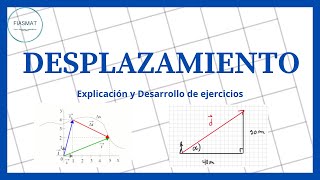 Desplazamiento  ejercicios resueltos [upl. by Hagen570]