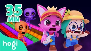 🎃 Halloween Pop It Monster Candy Shop  More｜Halloween Songs for Kids｜Hogi Halloween｜Hogi Pinkfong [upl. by Magill]