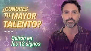 🙌 QUIRÓN EN LOS 12 SIGNOS 💜 La herida y el don personal  Astrología Evolutiva [upl. by Nawor]