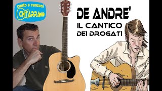 Il cantico dei drogati DE ANDRE Cover chitarra acustica wwwsergioestefyit [upl. by Hyacintha]