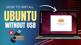 How to Install Ubuntu 2404 without USB  Dualboot  UEFI [upl. by Nnagem]