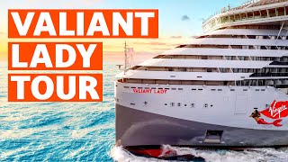 Virgin Voyages  Valiant Lady  Full Tour and Walkthrough [upl. by Pitarys]