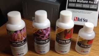 Red Sea Reef Mature Pro Kit and Salifert Phosphate Kit [upl. by Oletta]