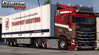 ETS2 146  ADDON SCANIA NEXT GEN  RONNY CEUSTERS TRANSPORT  EKERI TRAILER  EuroTruckSimulator2 [upl. by Thora134]