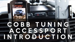 COBB Tuning Accessport for 2017 Ford Raptor  Unboxing Features and First Impressions [upl. by Eniamor578]