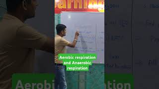 Aerobic vs anaerobic respiration viralshort  sciencefacts [upl. by Arzed]