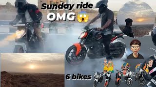 Sunday Ride on duke 200 🏍️sunday ride pe ye kiya kar diya smoke 💨😱 theRjrider19 [upl. by Cinnamon]