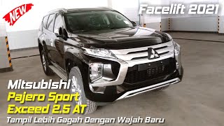 Review Mitsubishi New Pajero Sport Exceed AT Facelift 2021  Indonesia [upl. by Postman]