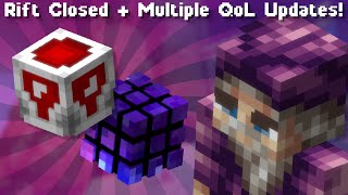 Rift Closed  Rift Shens Update amp New QoL Features Hypixel Skyblock News [upl. by Adniroc]