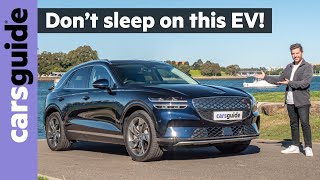 Genesis GV70 electric 2025 review Longterm test of EV rival to BMW iX3 and Audi Q6 etron SUVs [upl. by Aiciled]