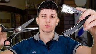 ASMR Barbeiro RUDE e RÃPIDO ðŸ’ˆ [upl. by Brote]