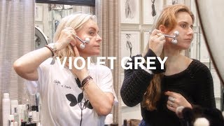 How To Sculpt Your Face With Joanna Czech  VIOLET GREY [upl. by Ynnhoj]